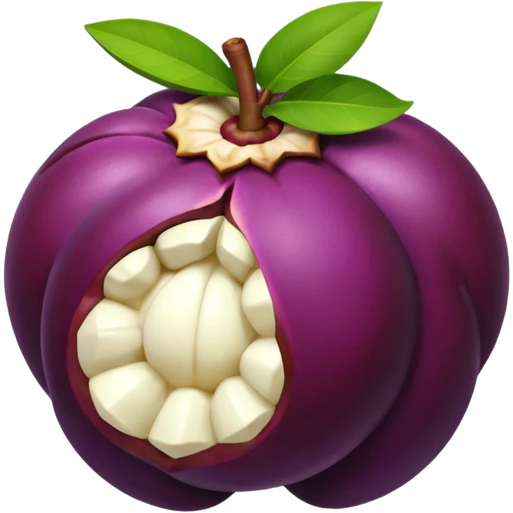 mangosteen emoji