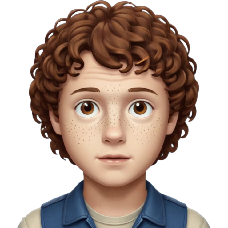 Dustin stranger things emoji