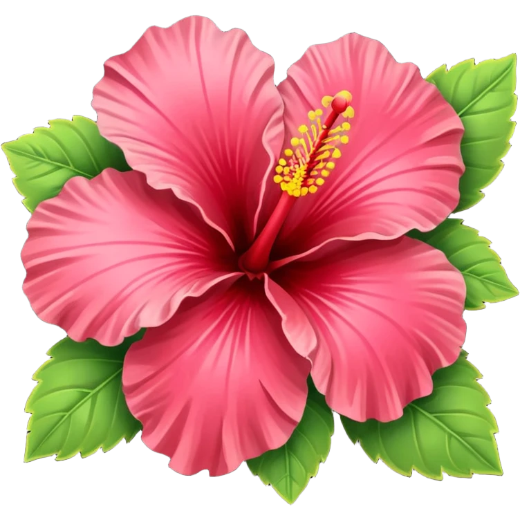 Hibiscus emoji