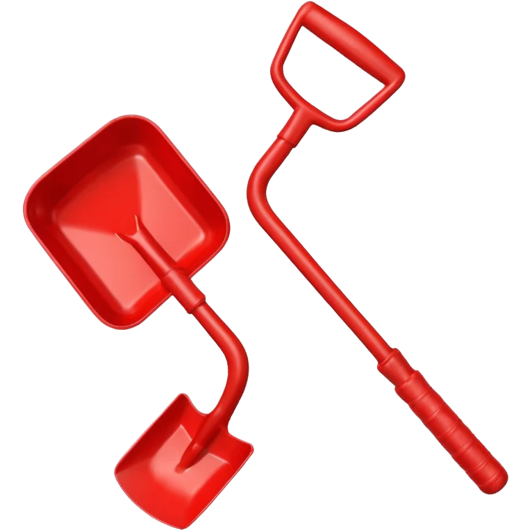 toy shovel emoji