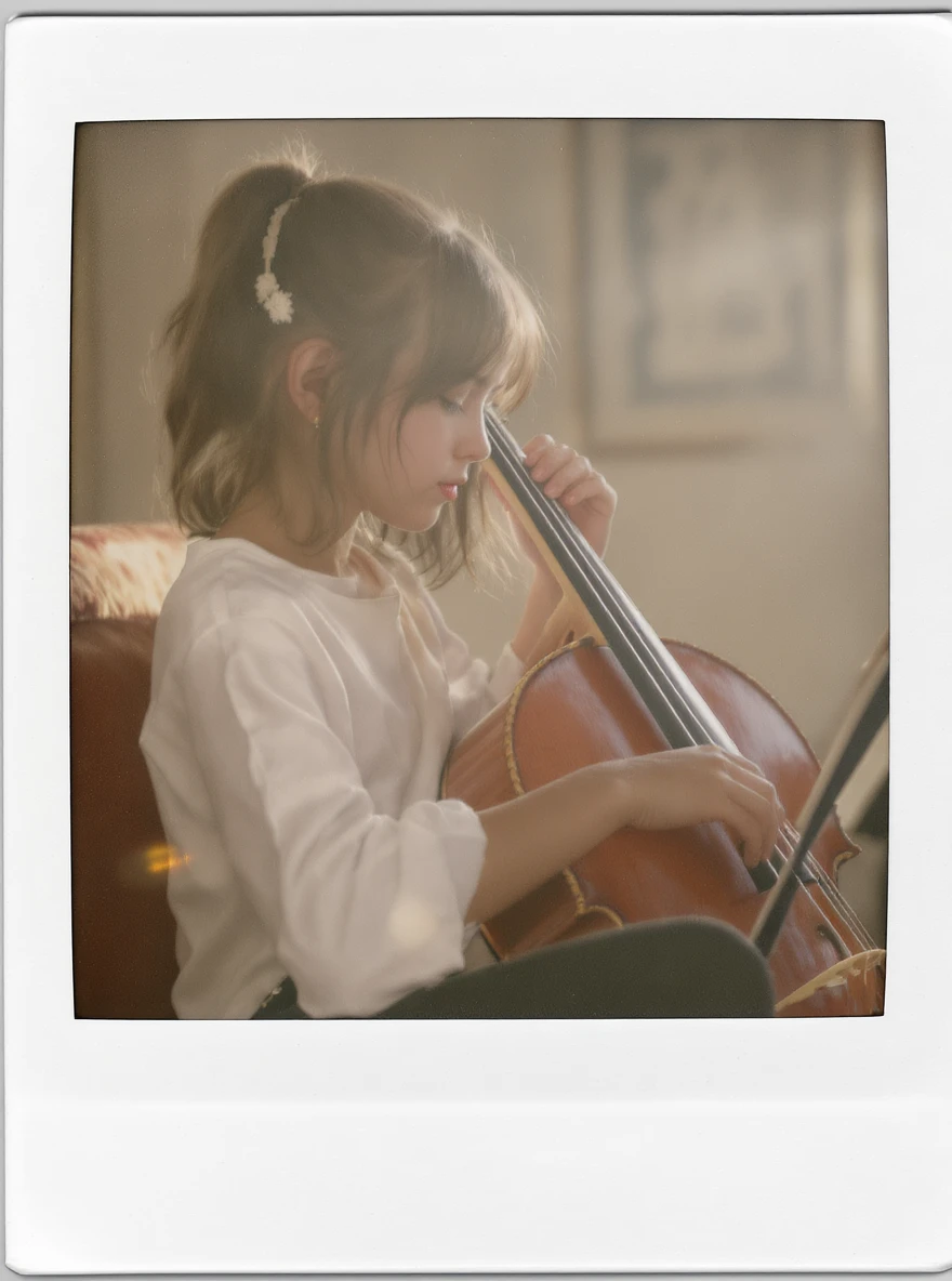 girl playing cello emoji