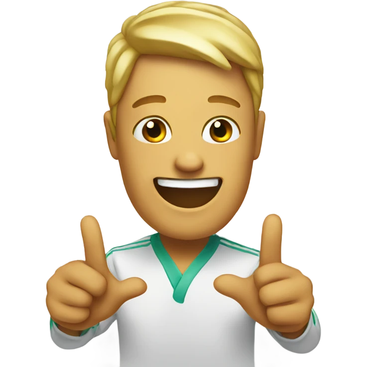Happy joint emoji