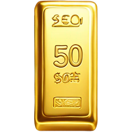 gold 50 emoji