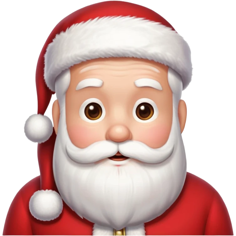 Santa claus emoji