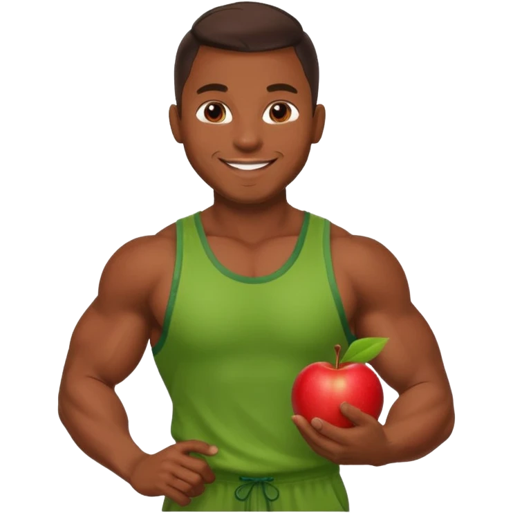mister energy is a chain store selling healthy food.
create a mascot for this. emoji
