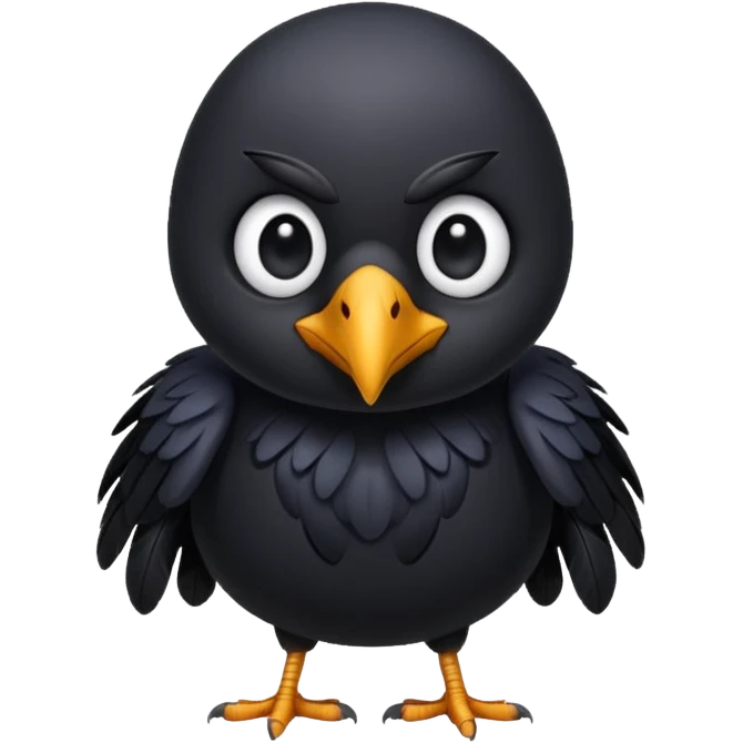 raven cute emoji emoji