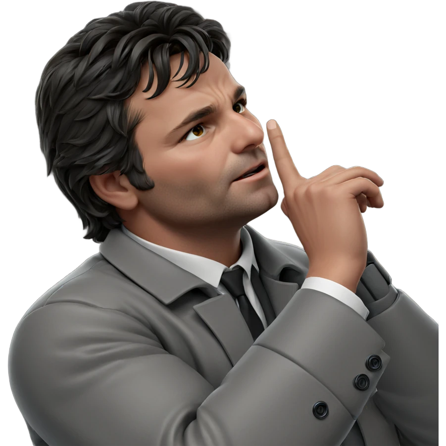 boys fashion in grey jacket emoji