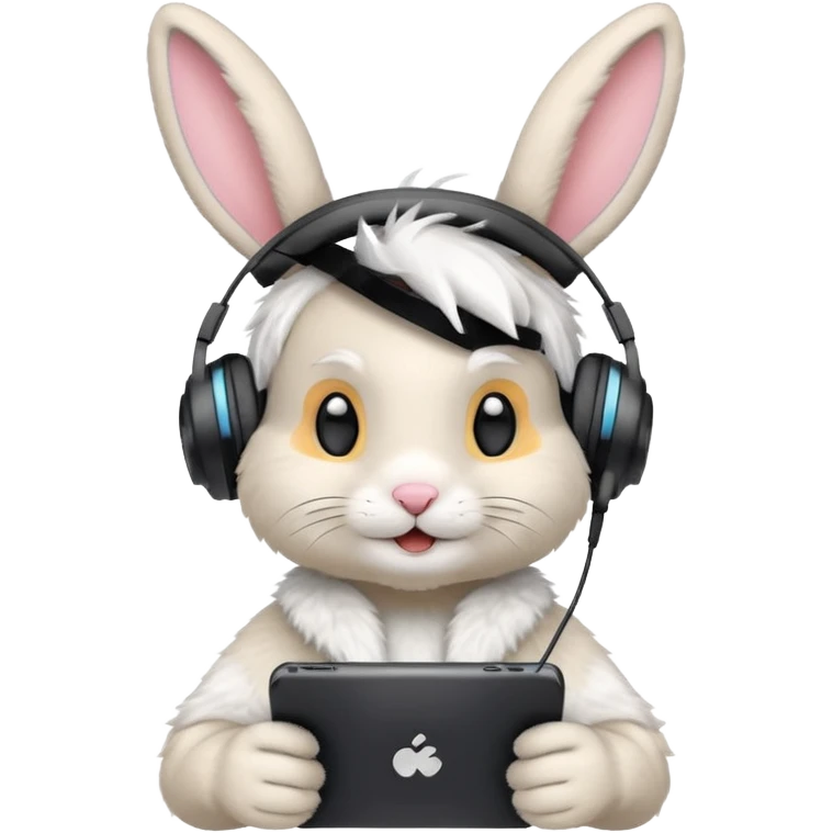 gamer bunny emoji