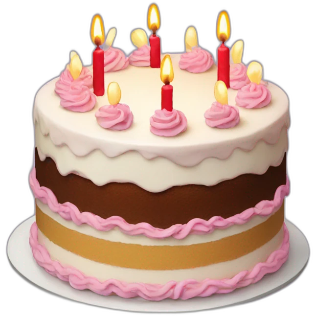 birthday cake emoji
