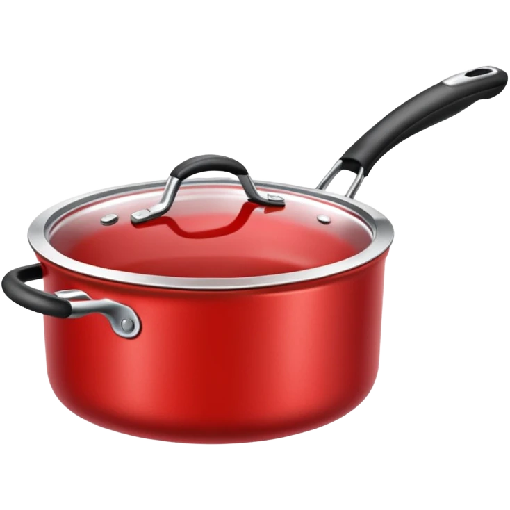an empty red kitchen pot emoji