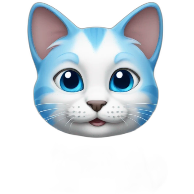 Smurf cat emoji