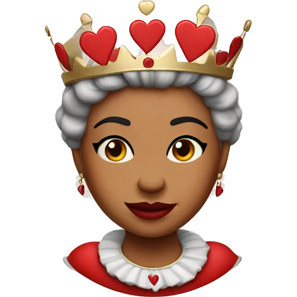 queen of hearts emoji