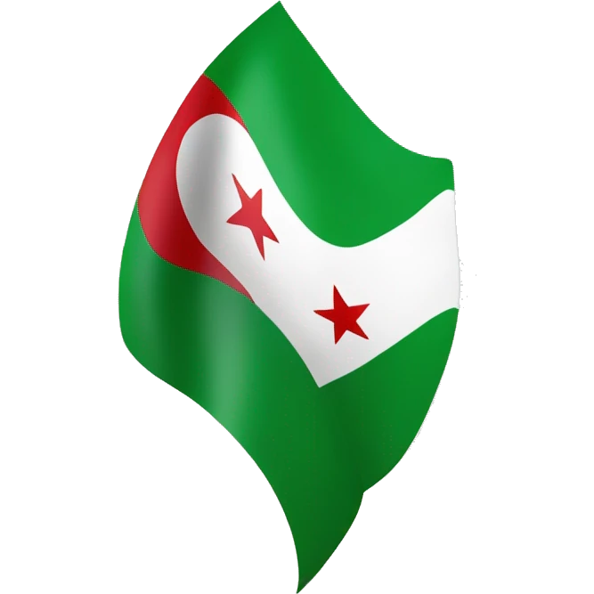 New green syrian flag  emoji