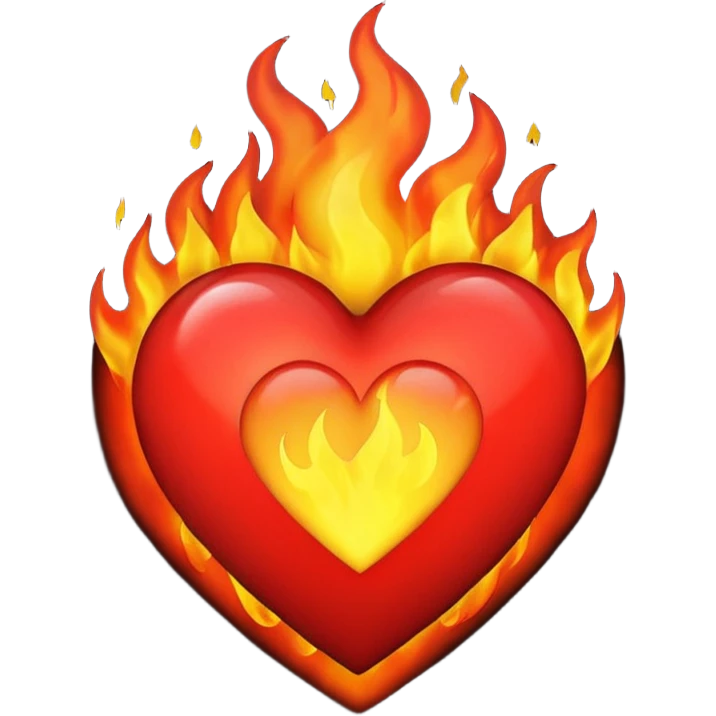 🖤❤️‍🔥 emoji