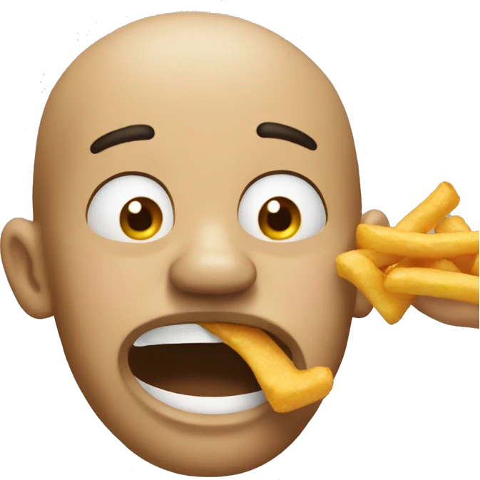 Hard Coughing in macdonalds emoji