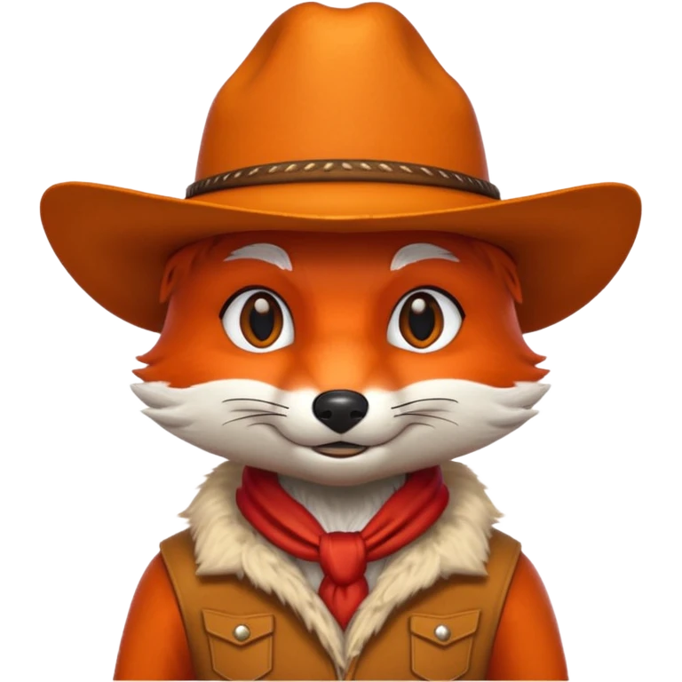 fox with cowboy hat emoji