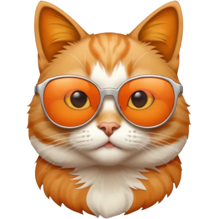Cat wearing sunglasses emoji