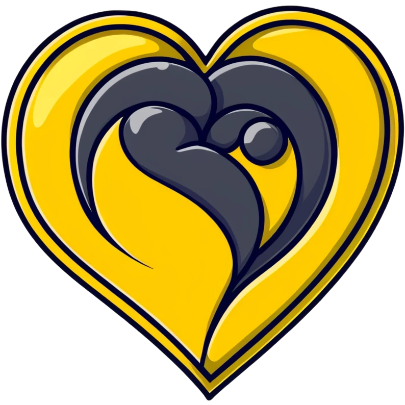 Wu-Tang Clan logo inside a heart emoji