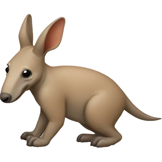 Aardvark emoji