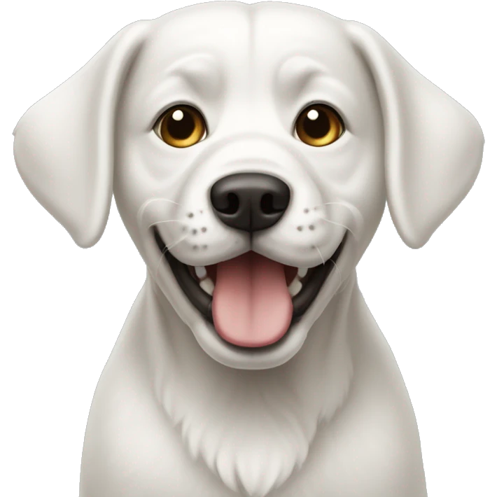 White maltise dog emoji