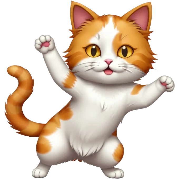 Cat dabbing  emoji