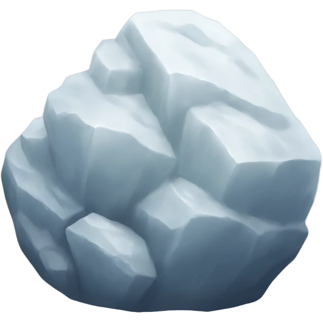 Salt rock emoji