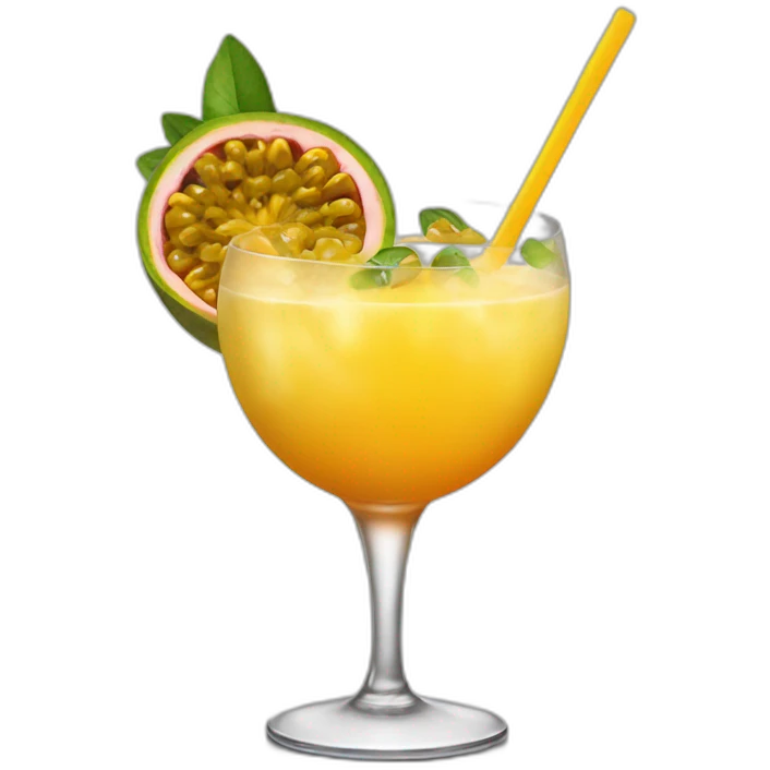 passion-fruit-cocktail emoji