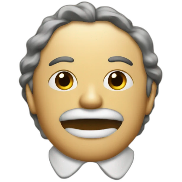 Droit dans la bouche emoji