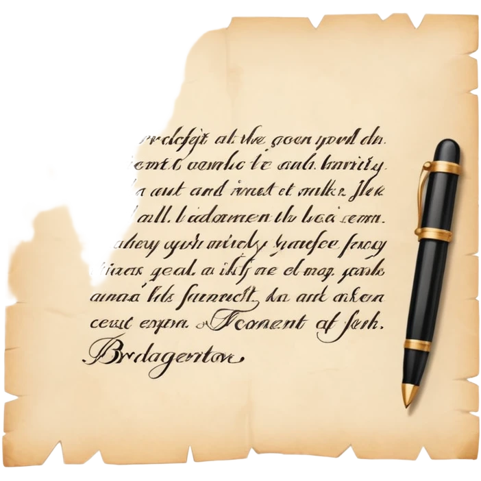 bridgerton letter emoji