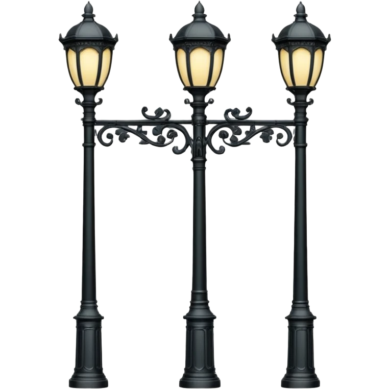 Classic street lamp post emoji