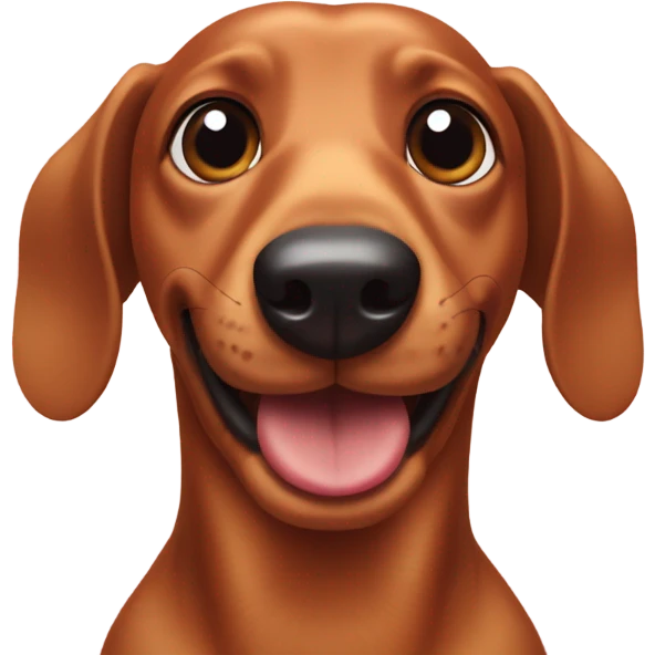 Sausage dog  emoji