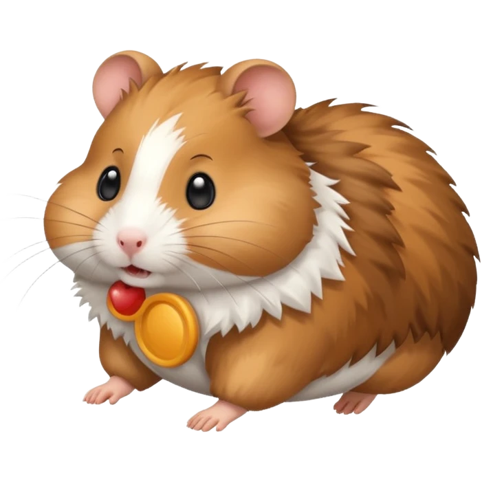 Hamster running emoji