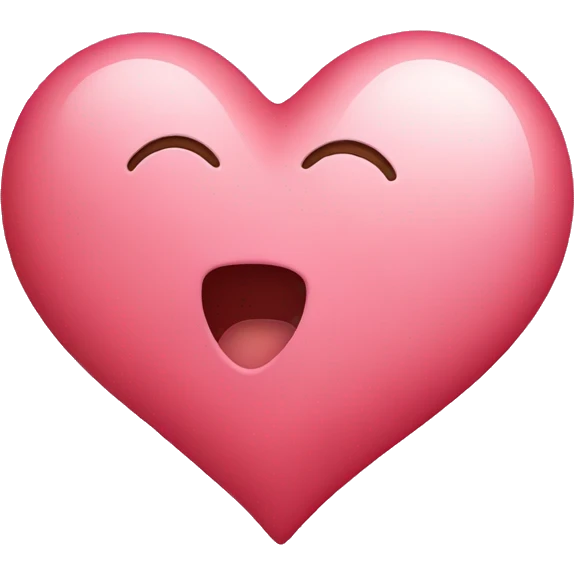 Love heart  emoji