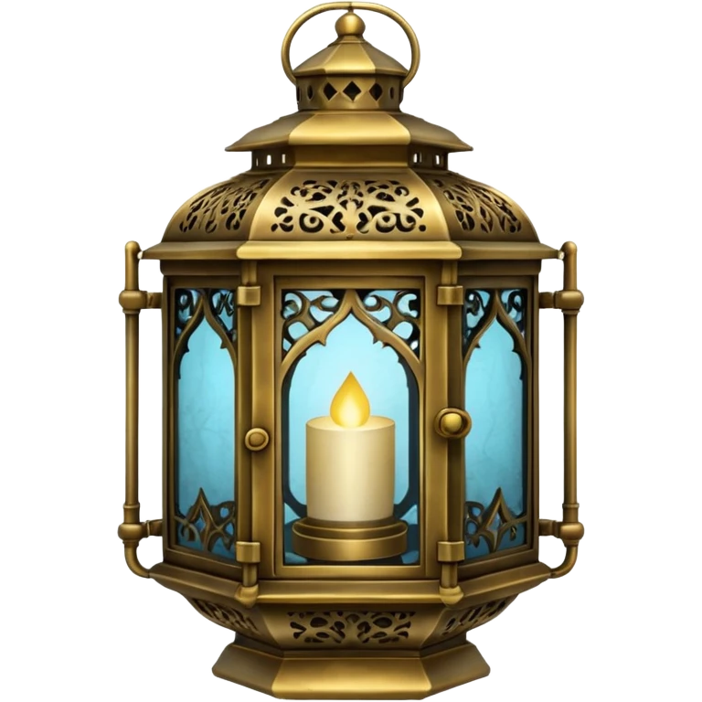 gothic brass lantern emoji