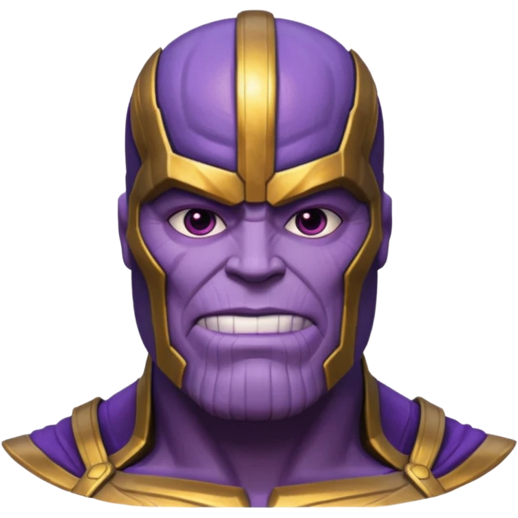 Thanos glow emoji