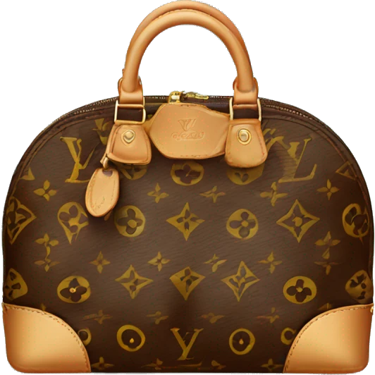 Louis Vuitton purse emoji