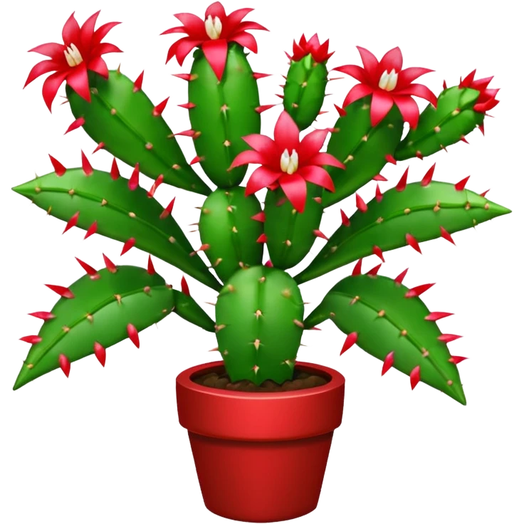 christmas cactus  emoji