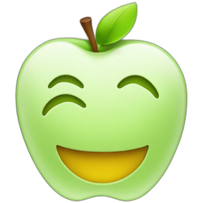 Apple logo emoji