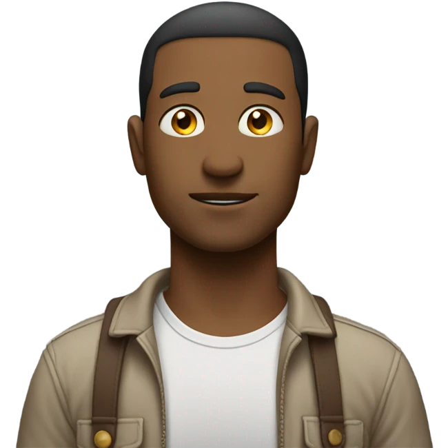 GUY showing like black background emoji