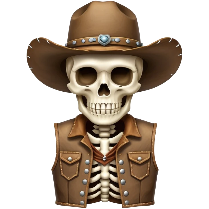 Skeleton Cowboy  emoji