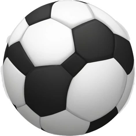 Aesthic foot-ball emoji black and white emoji