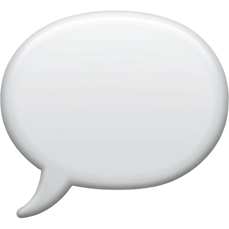 Speech balloon emoji