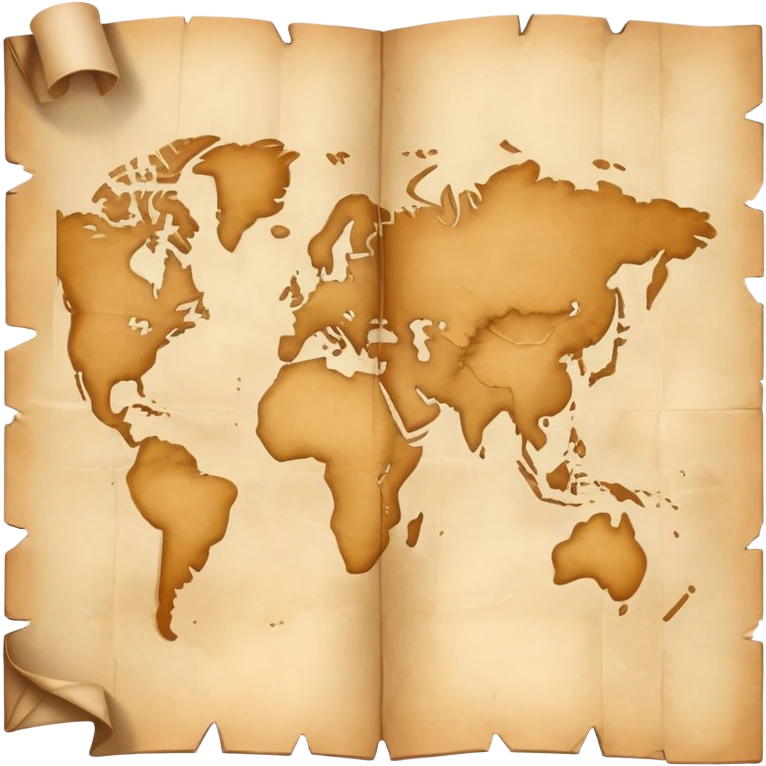 map with fold marks emoji
