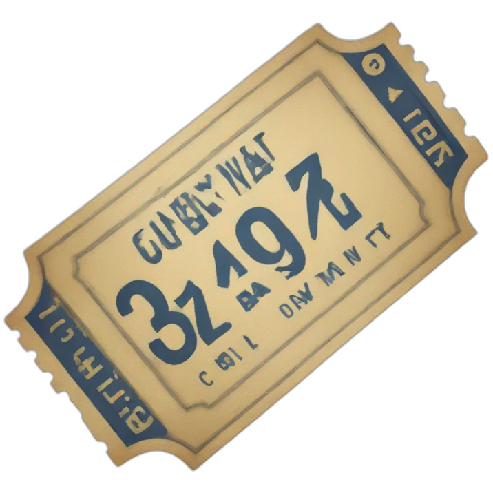 ticket emoji