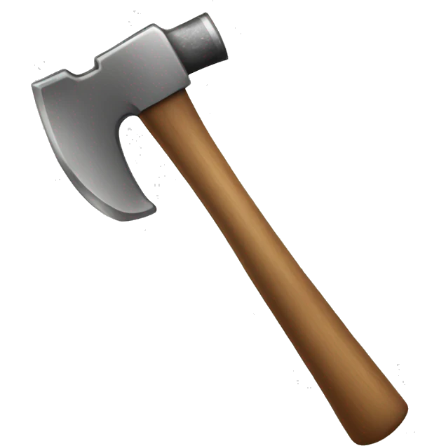 Asa with a hammer emoji