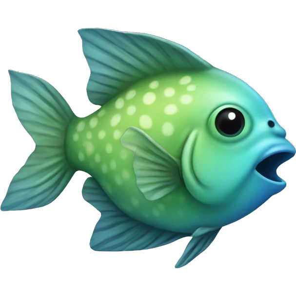 gellifish blue and green emoji