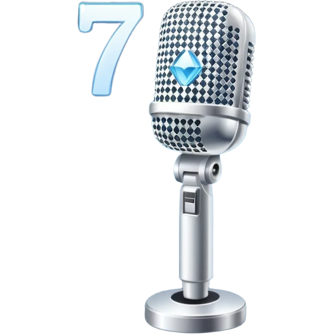 I want these emojis 💎🎤 in one frame with the number 17 I don't want a girl or boy in the pictures. emoji