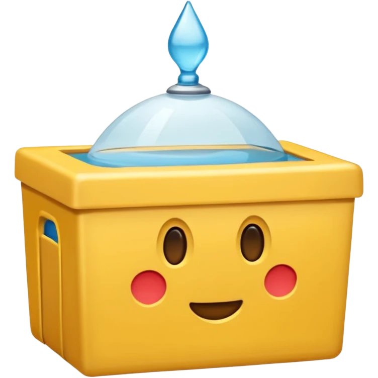 Белый Бумбокс с неоновыми колонками emoji