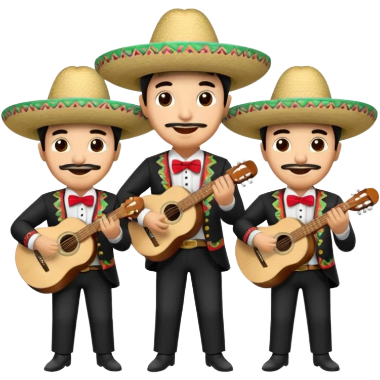 Mariachis emoji