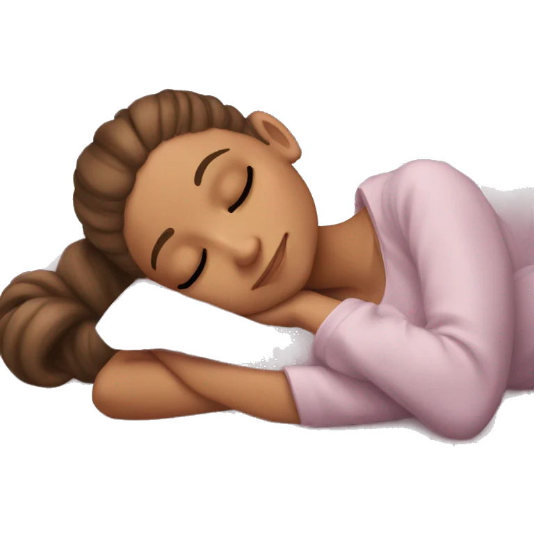 Ariana Grande sleeping emoji